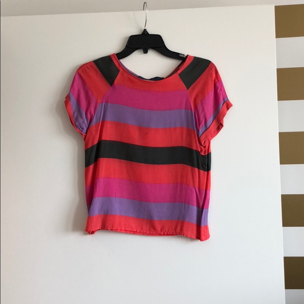 Zara lightweight striped shirt